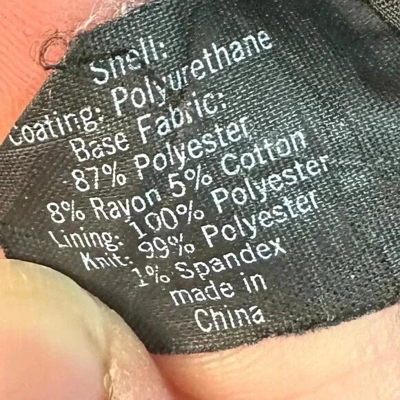 Lane Bryant Women’s moto faux leather jacket black bikercor streetwear plus size - Picture 8 of 11